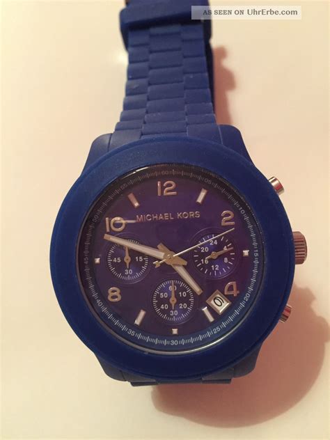 michael kors uhr blau strass|Michael Kors damenuhrn.